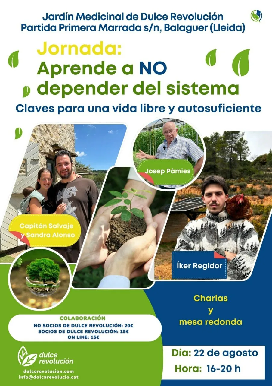 Grabación Vida libre y autosuficiente: Aprende a no depender del sistema